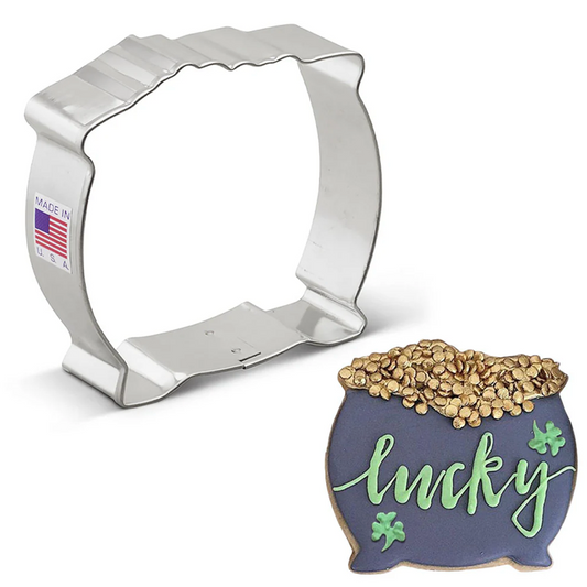 POT OF GOLD/Witches Caldron Cookie Cutter  Ann Clark Cookie Cutter, Ann Clark Collection
