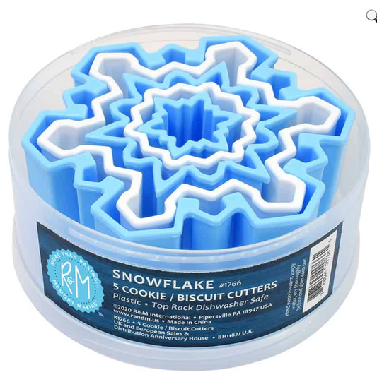 SNOWFLAKE Biscuit Cookie Cutter Set