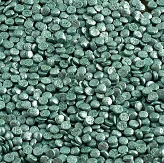 PEARL GREEN Confetti Candy Decorations, Confetti Sprinkles, Sprinkles, 4 Ounces