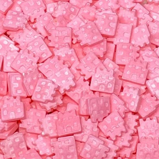 PINK CASTLES Sprinkles, Candy Sprinkles, 2 ounce or 4 ounce