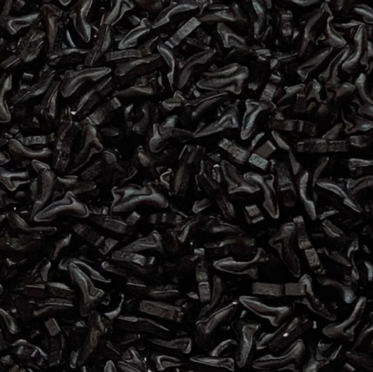 HIGH HEAL SHOES Sprinkles, Black, Thick Sprinkles, 4 Ounce Bag