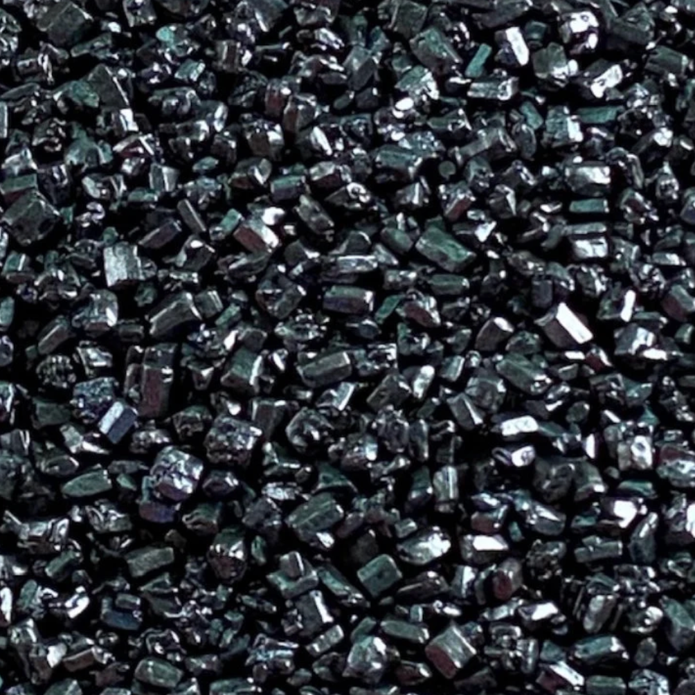 Metallic Mini ROCK SUGARn 2 or 4 Ounces, Approx 2-2.5x size of sugar crystals