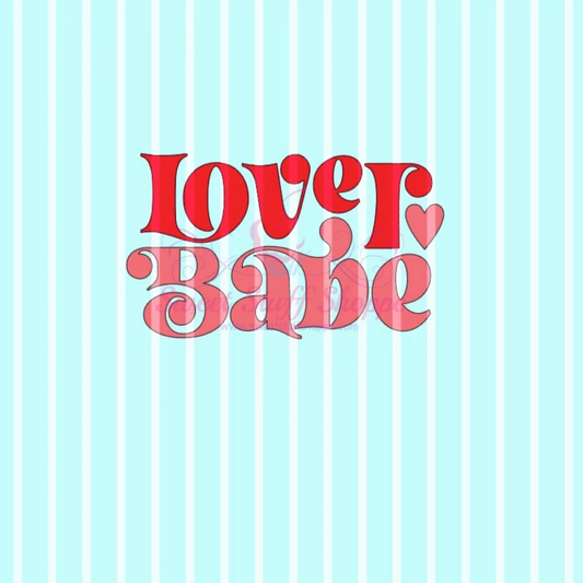 LOVER BABE, Cookie Silk Screen, Silk Screen Cookie Stencil, Mesh Stencil, Cookie Stencil, Custom Silk Screen
