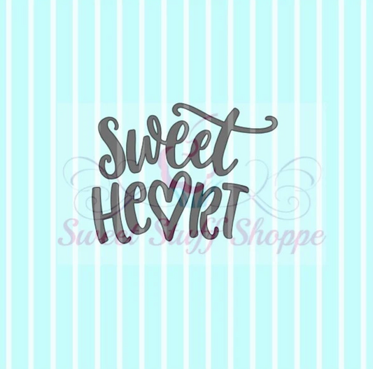 SWEET HEART Silk Screen, Cookie Silk Screen, Silk Screen Cookie Stencil, Mesh Stencil, Cookie Stencil, Custom Silk Screen