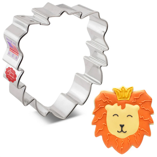 LION HEAD Cookie Cutter,  Ann Clark Cookie Cutter, Ann Clark Collection